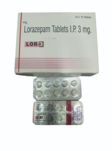 Lorazepam 3mg Anxiety & Depression