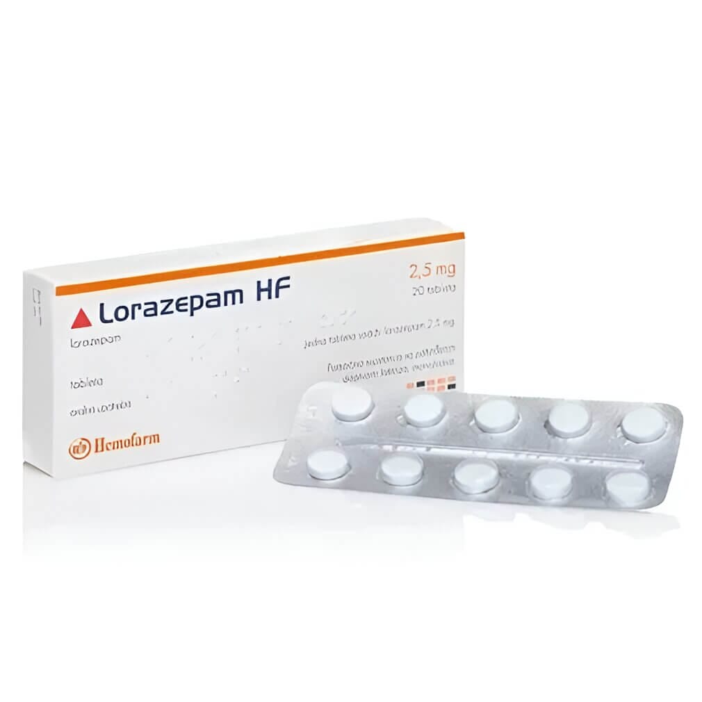 Lorazepam 2,5 mg