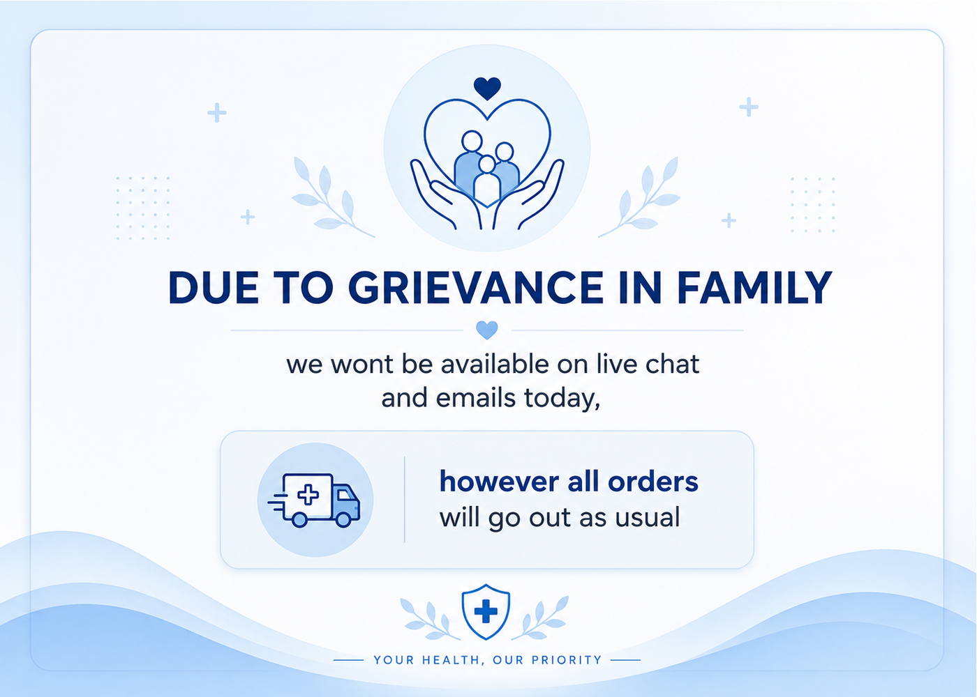 Cristmas Notice Image